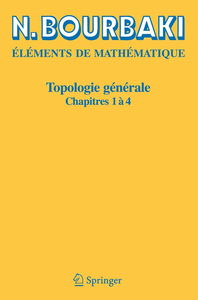 Topologie Générale, chapitres 1 à 4