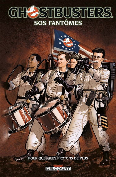 Couverture de Ghostbusters : SOS fantômes. Vol. 4. Pour quelques protons de plus