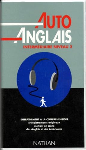 Auto-Anglais Intermediaire Niveau 2. Coffret 3 Cassettes Et 1 Livret
