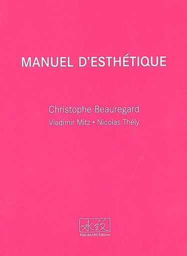 Manuel d'esthétique