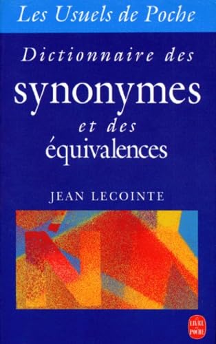 Dictionnaire des synonymes et des équivalences