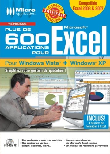 Plus de 600 applications pour Excel