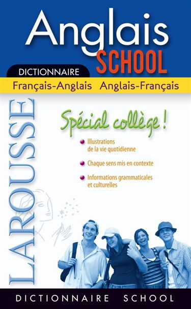 Larousse dictionnaire français-anglais, anglais-français. Larousse dictionary french-english, english-french