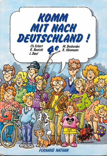 Komm mit nach Deutschland ! : classe de 4e, livre de l'élève