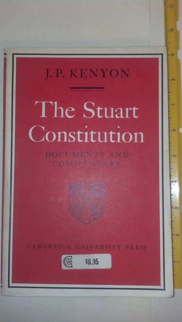 Couverture de Stuart Constitution 1603–1688