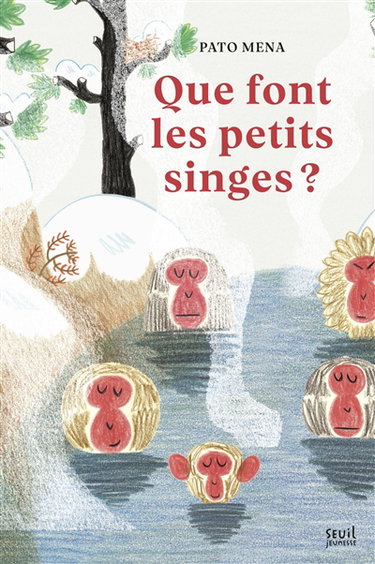 Couverture de Que font les petits singes ?