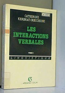 Interaction verbale tome 1