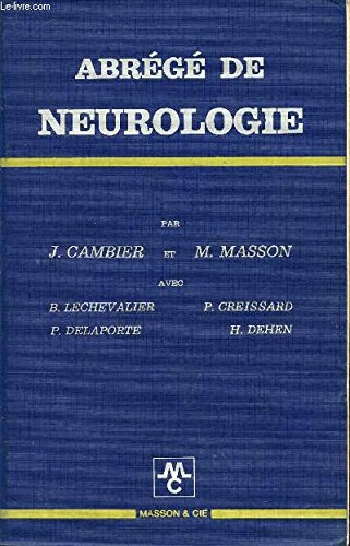 Couverture de ABREGES DE NEUROLOGIE.