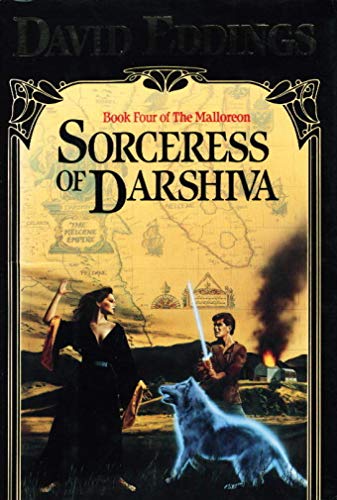 Couverture de The Sorceress of Darshiva par David Eddings