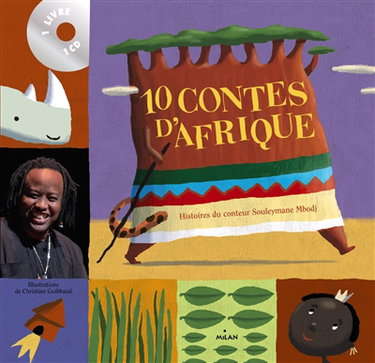 Couverture de 10 contes d'Afrique : de bouche à oreille