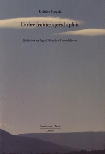 L'arbre fruitier après la pluie