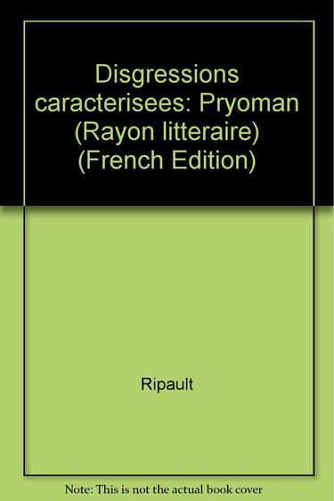 Digressions caractérisées: Pyroman