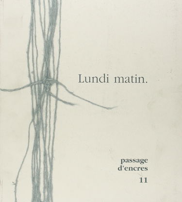 Passage d'encres, numéro 11