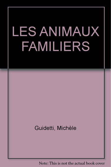 Les animaux familiers