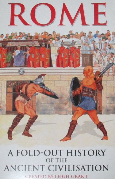 Couverture de Rome. Fold out history