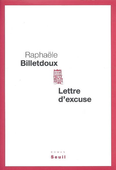 Lettre d'excuse