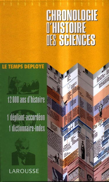 Chronologie d'histoire des sciences