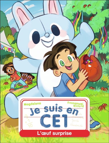 Couverture de Je suis en CE1. Vol. 25. L'oeuf surprise par Magdalena