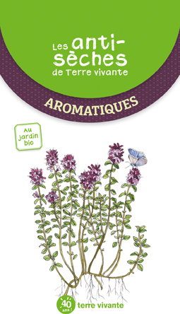 Couverture de Aromatiques : au jardin bio