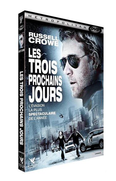 Couverture de Les trois prochains jours par Russell Crowe