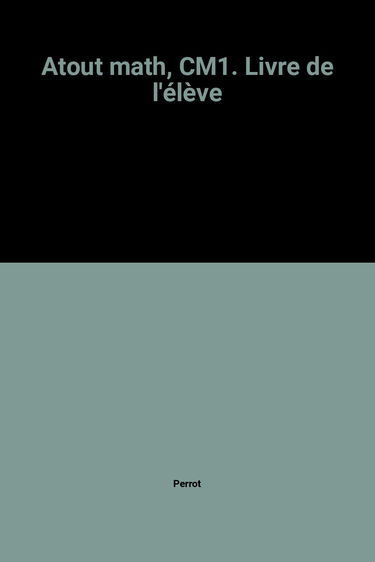 Atout math, CM1
