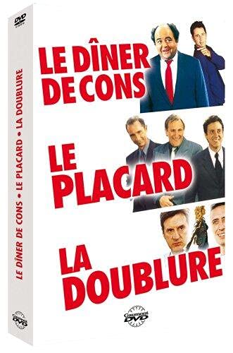 Couverture de Coffret Francis Veber 3 DVD (La Doublure / Le Placard / Le dîner de cons)