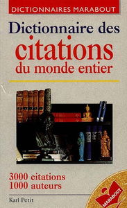 Le Dictionnaire des citations du monde entier
