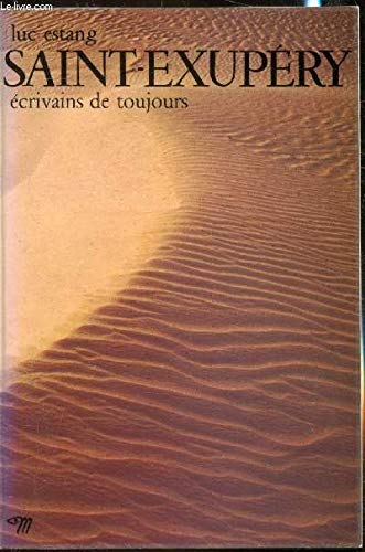 Couverture de Saint exupéry - collection ecrivains de toujours n°34