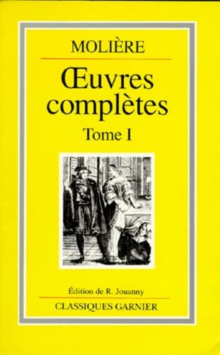 Oeuvres Completes. Tome 1