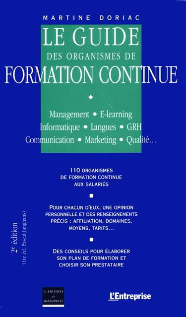Le guide des organismes de formation continue