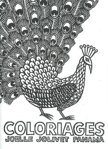 Couverture de Coloriages par Joëlle Jolivet