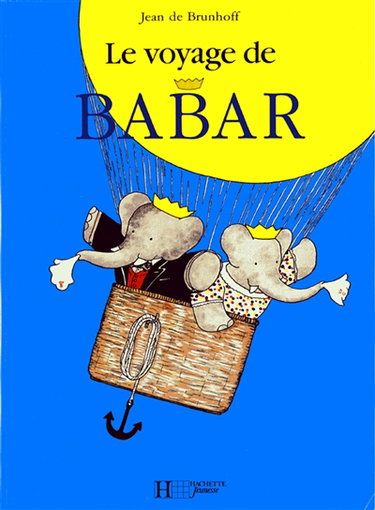 Couverture de Le voyage de Babar par Jean de Brunhoff