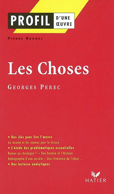 Les choses : une histoire des années soixante (1965), Georges Perec