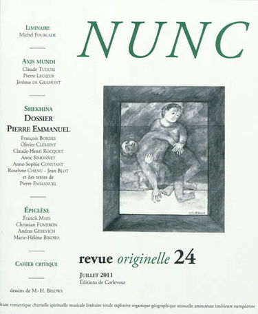 Nunc, n° 24. Dossier PIerre Emmanuel