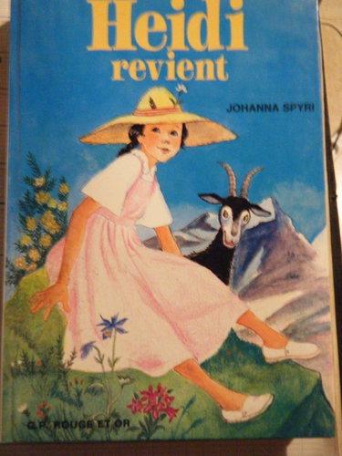 Couverture de Heidi revient par Johanna Spyri