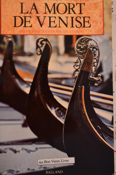 Couverture de LA MORT A VENISE