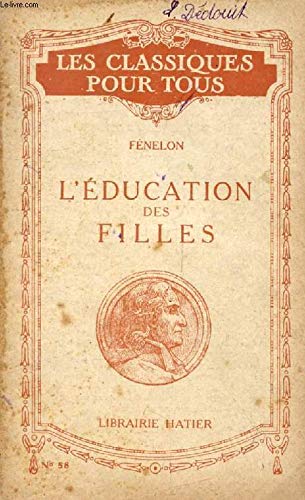 Couverture de DE L'EDUCATION DES FILLES, EXTRAITS