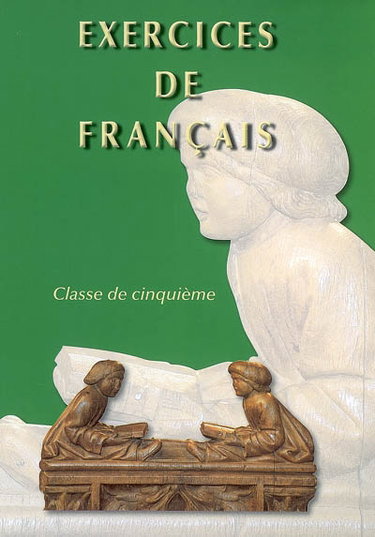Couverture de Exercices de français : classe de cinquième