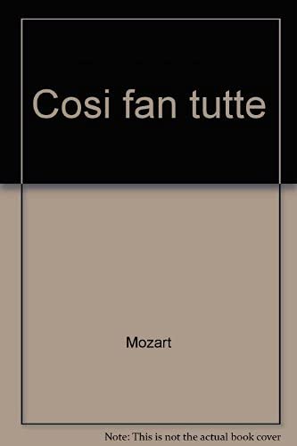 Couverture de Cosi fan tutte