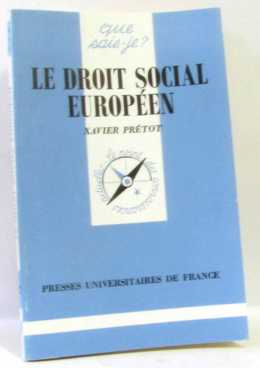 Droit social europeen (le)