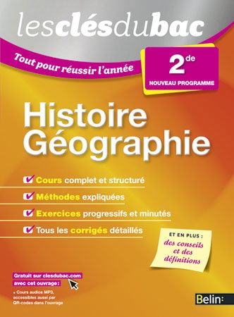 Histoire géographie 2de : nouveau programme