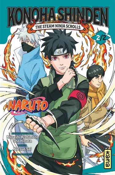 Couverture de Konoha Shinden : the steam ninja scrolls. Vol. 2
