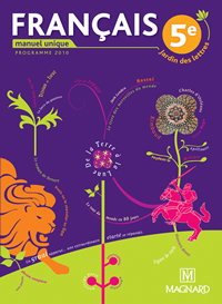 Français 5e : manuel unique, programme 2010