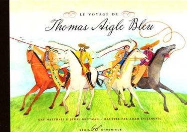 Couverture de Le voyage de Thomas Aigle Bleu