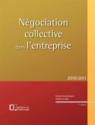 Négociation collective dans l'entreprise