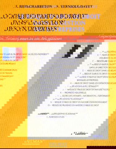 Le risque d'abus de droit dans la gestion des entreprises