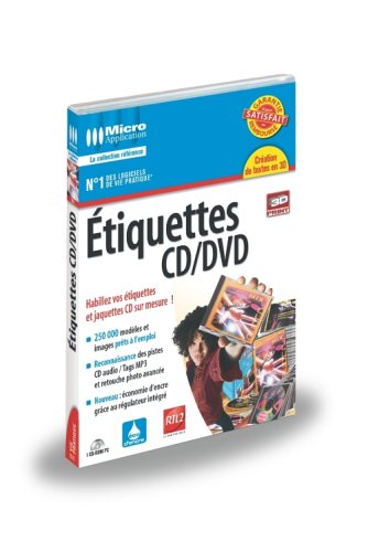 Couverture de Etiquettes CD-DVD