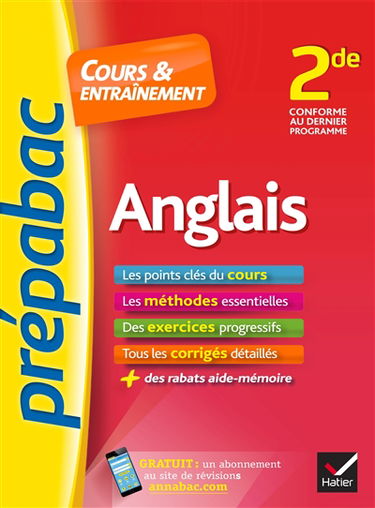 Anglais LV1 & LV2 2de : cours & entraînement