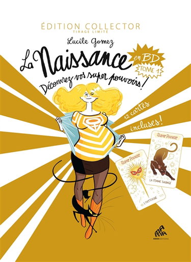 Couverture de La naissance en BD. Vol. 1. Découvrez vos super pouvoirs !