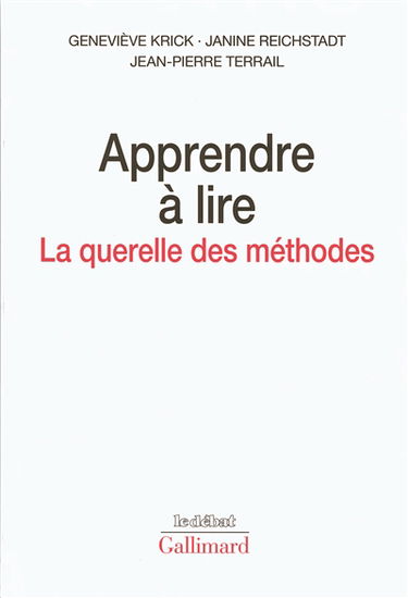 Apprendre à lire : la querelle des méthodes